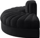 Rummi - Velvet Performance Fabric Upholstered 2 Piece  Rounded Modular Loveseat - Simple Home Plus