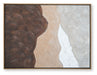 Fanthorne - Tan / Brown / White - Wall Art - Simple Home Plus