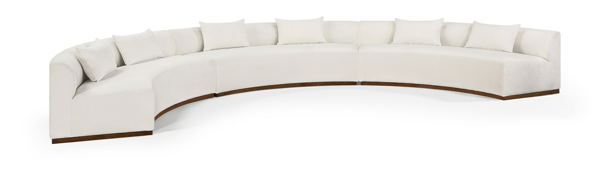 Avanti - Chenille Fabric Upholstered 3 Piece Modular Sectional - Simple Home Plus