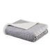 Elma - Oversized Textured Throw -Gray - Simple Home Plus
