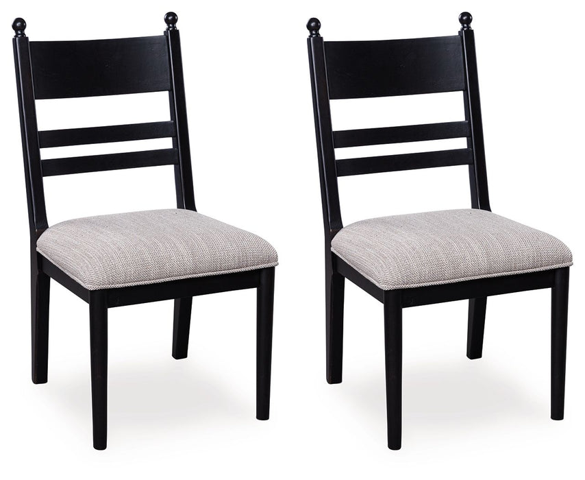 Greddinton - Dining Upholstered Side Chair (Set of 2) - Simple Home Plus