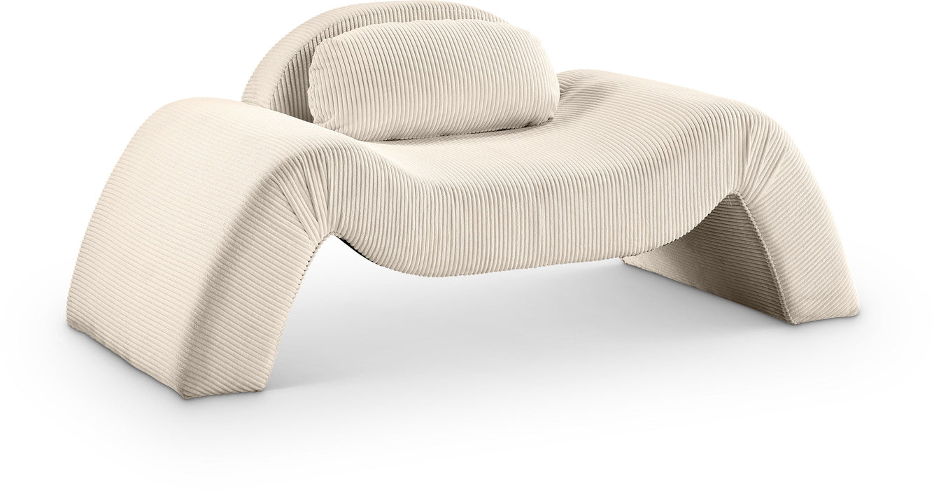 Austin - Corduroy Accent Chair - Simple Home Plus