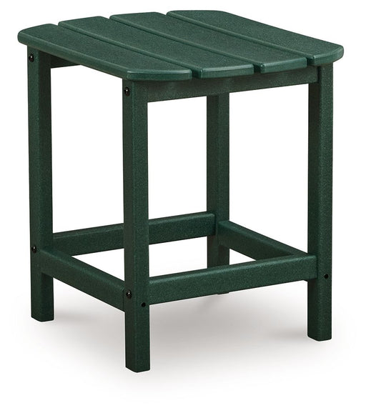 Sundown Shores - Green - Rectangular End Table - Simple Home Plus