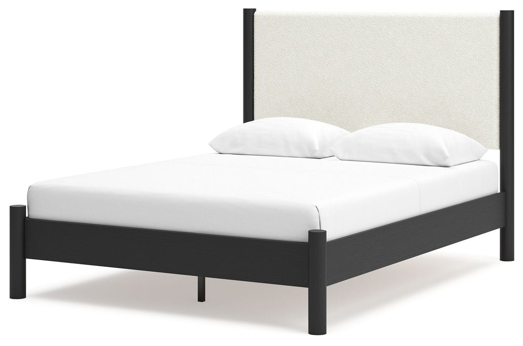 Cadmori - Upholstered Panel Bed - Simple Home Plus