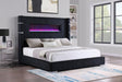 Tisdall - Upholstered Fireplace Bed - Simple Home Plus