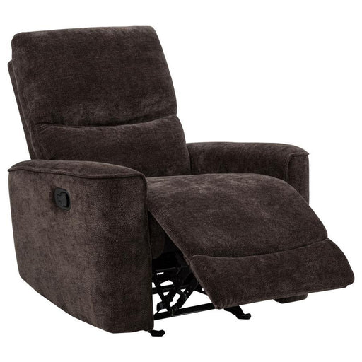 Navarro - Chenille Upholstered Glider Recliner - Simple Home Plus