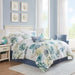 Lorelai - Printed 6 Piece Comforter Set - Multi - Simple Home Plus