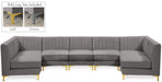 Alina - 7 Piece Modular Sectional - Simple Home Plus