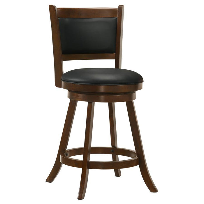 Broxton - Upholstered Swivel Stools (Set of 2) - Simple Home Plus