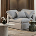 Indulge - Linen Corner Chair - Simple Home Plus