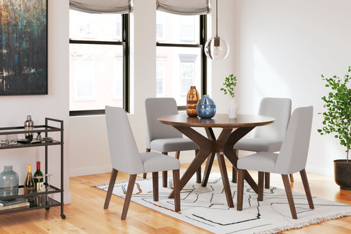 Lyncott - Dining Room Table Set - Simple Home Plus