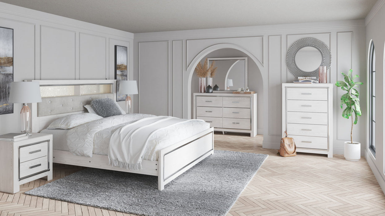 Altyra - King Panel Rails - White - Simple Home Plus