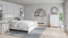 Altyra - King Panel Rails - White - Simple Home Plus