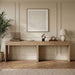 Avro - Solid Wood And Oak Veneer Desk - Simple Home Plus