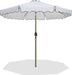 Amalfi - Patio Umbrella - Light Brown Pole - Simple Home Plus