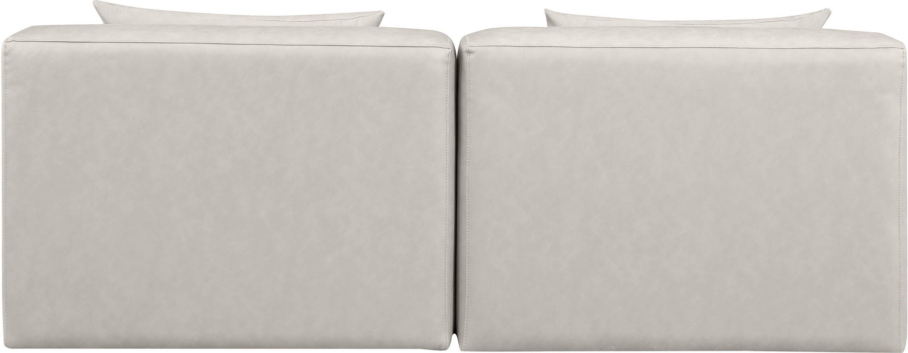 Cube - Modular 2 Seat Armless Sofa - Simple Home Plus