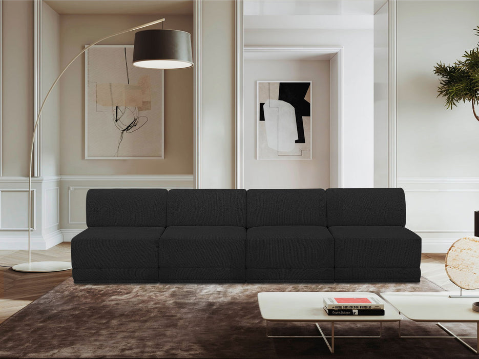 Ollie - 4 Seat Armless Modular Sofa - Simple Home Plus