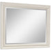 Shaybrock - Bedroom Mirror - Antique White / Brown - Simple Home Plus