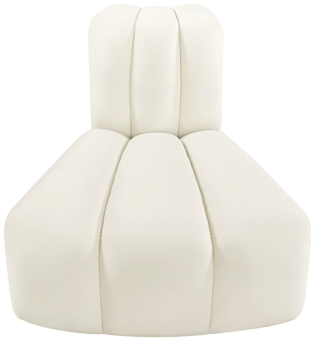 Arc - Velvet Reverse Corner Chair - Simple Home Plus