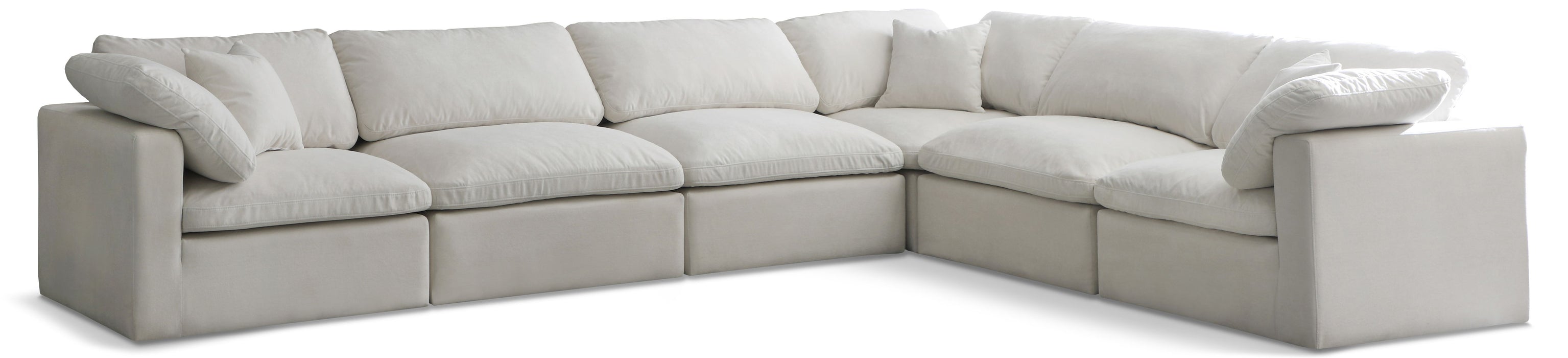 Plush - 6 Piece Modular Sectional - Simple Home Plus