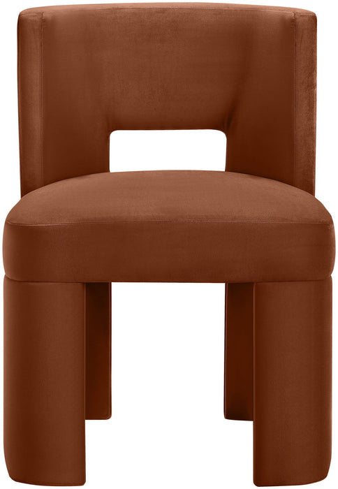 Zuno - Velvet Performance Fabric Upholstered Dining Chair (Set of 2) - Simple Home Plus