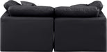 Indulge - Faux Leather 2 Seat Modular Sofa - Simple Home Plus