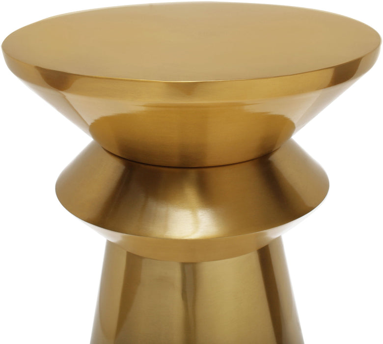 Jai - End Table - Gold - Simple Home Plus