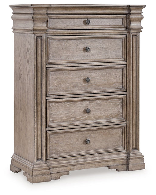Blairhurst - Light Grayish Brown - Five Drawer Chest - Simple Home Plus
