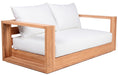 Tulum - Water Resistant Outdoor Loveseat - Simple Home Plus