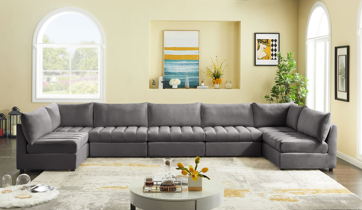 Jacob - Modular U-Shaped Sectional 7 Piece - Simple Home Plus