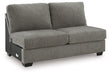 Clarington - Armless Loveseat - Greystone - Simple Home Plus