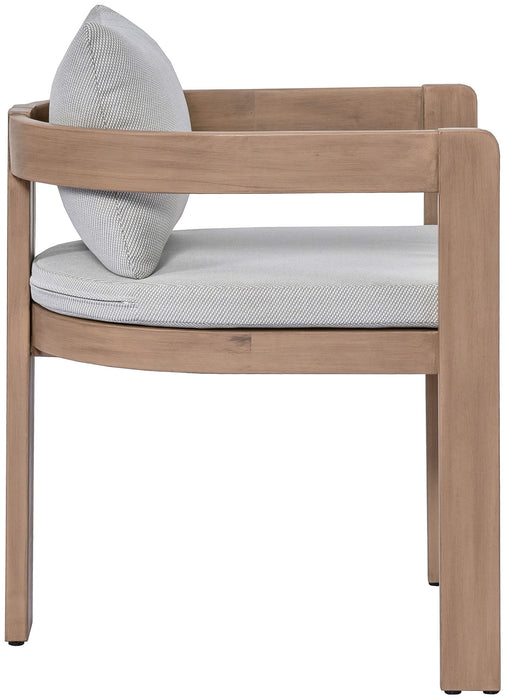 Newport - Water Resistant Fabric Upholstered Outdoor Patio Dining Chair - Simple Home Plus