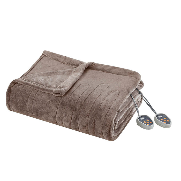 Heated Plush - Blanket - Mink - Simple Home Plus
