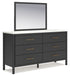 Cadmori - Six Drawer Dresser - Simple Home Plus