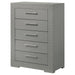 Ives - 5-Drawer Bedroom Chest - Simple Home Plus
