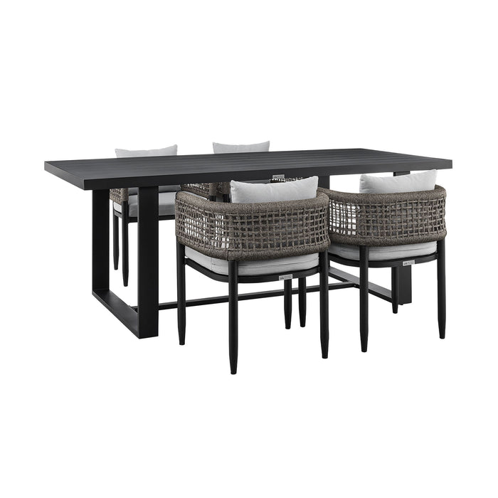 Alegria - Outdoor Patio Dining Table Set With Cushions - Simple Home Plus