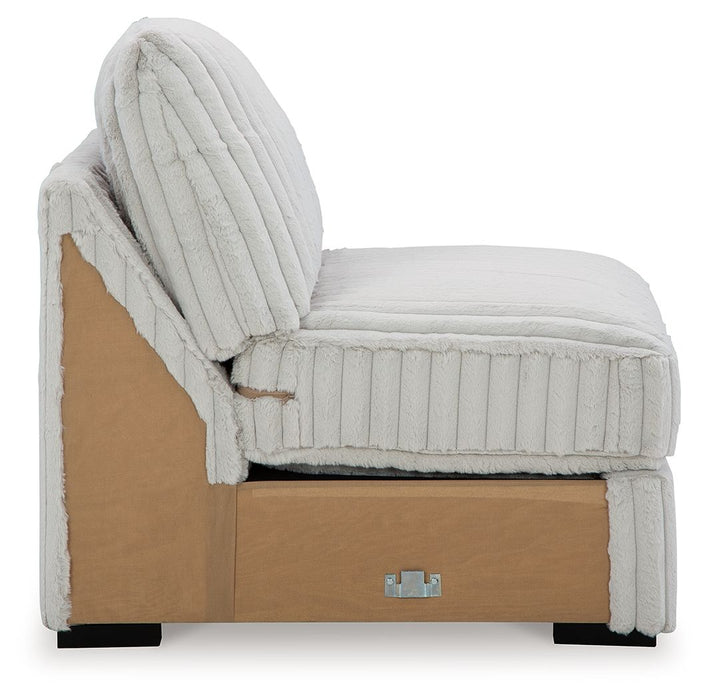 Stupendous - Armless Chair - Alloy - Simple Home Plus