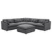 Hobson - Upholstered Modular Sectional Sofa With Ottoman - Simple Home Plus