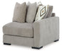 Aslan Court - Raf Corner Chair - Pebble - Simple Home Plus
