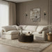 Indulge - Linen 4 Piece Modular Sectional - Simple Home Plus