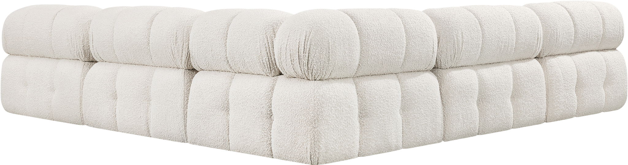Ames - 5 Piece Fabric Modular Corner Sectional - Simple Home Plus