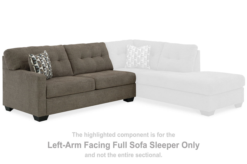 Mahoney - Laf Full Sofa Sleeper - Chocolate - Simple Home Plus
