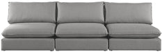 Mackenzie - Modular Sofa Armless - 3 Seats - Simple Home Plus