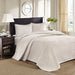Quebec - Queen Reversible Bedspread Set - Cream - Simple Home Plus