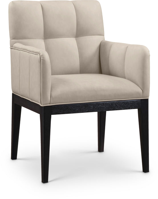 Adrian - Dining Arm Chair Set - Black Legs - Simple Home Plus