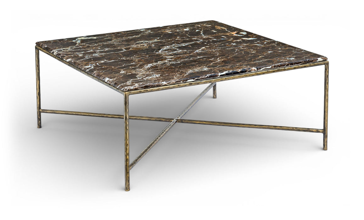 Valen - Marble And Iron Table - Simple Home Plus