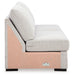Koralynn - Armless Loveseat - Stone - Simple Home Plus