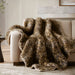 Botswana Animal Print - 60x80" Faux Fur Throw Blanket - Leopard - Simple Home Plus