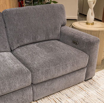 Stringer - RAF Power Sliding Chair - Slate - Simple Home Plus