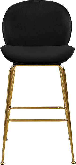 Paris - Stool with Gold Legs (Set of 2) - Simple Home Plus